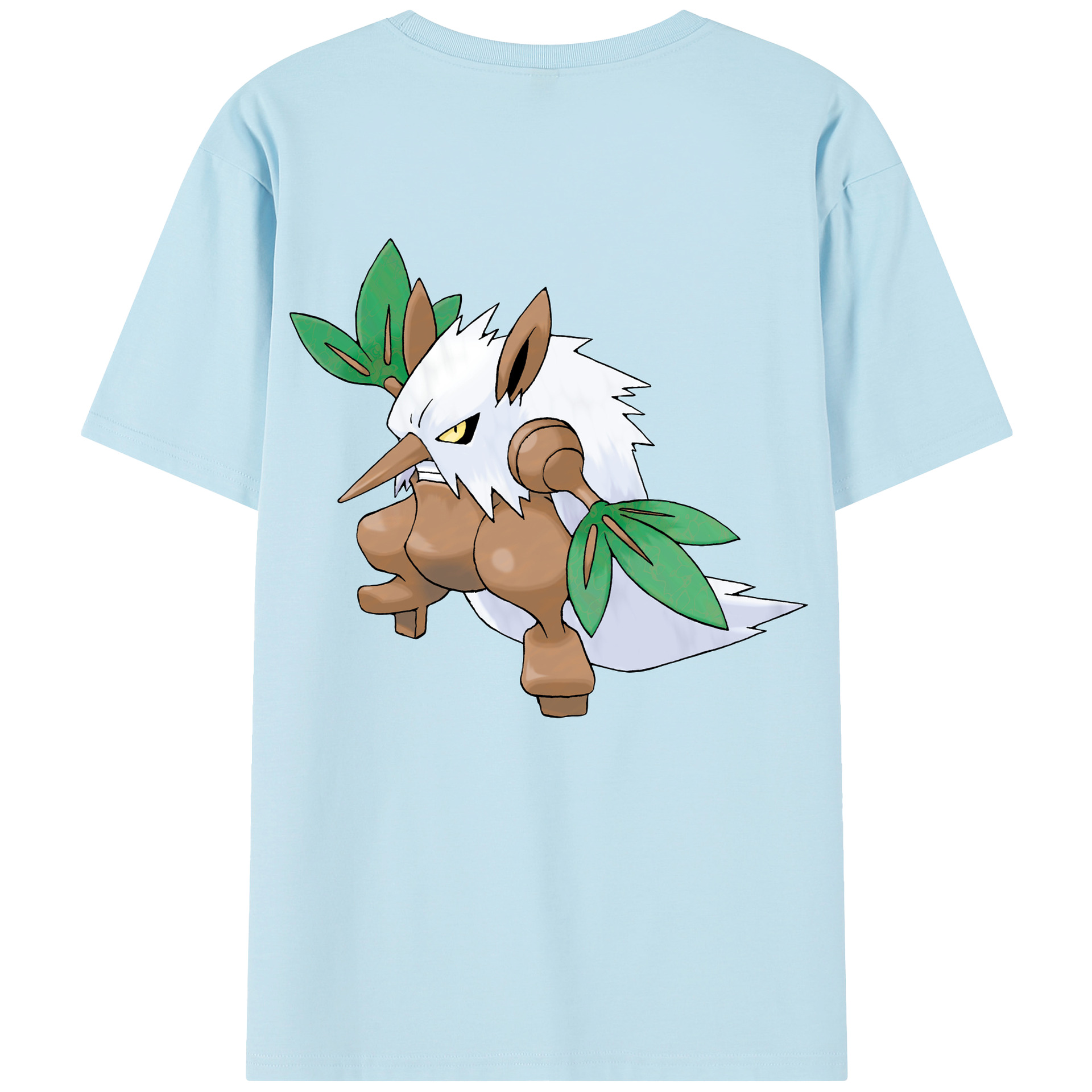 （画像用） ポケットモンスター Pokémon 綿100％半袖Tシャツ（背面プリント）